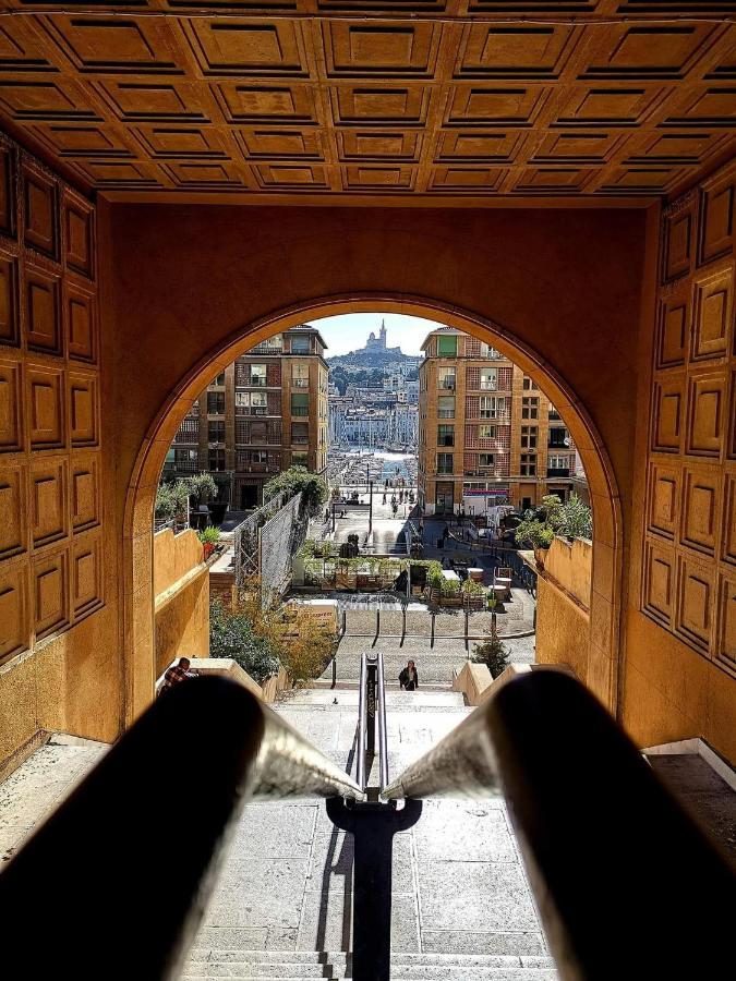マルセイユT2 Panier Vieux-Port Vue Notre Dame De La Gardeアパートメント エクステリア 写真